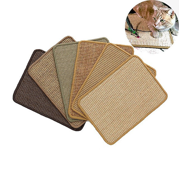 Cat Scratcher Board Pet Scratching Mat Natural Sisal Sofa Couch Protector Toy AU