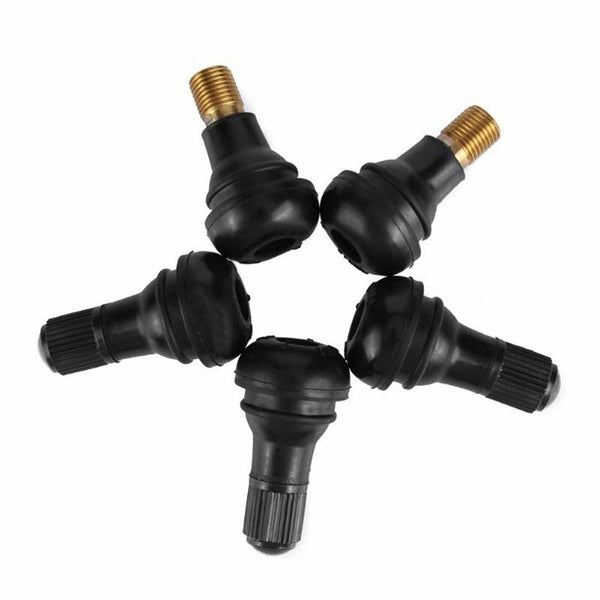 40x Car Auto TR 412 Snap In Tyre (Tire) Valve Rubber Tubeless Short Valve Stems