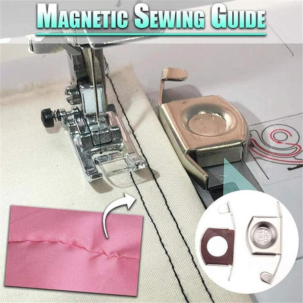 Universal Magnetic Seam Guide G30 Attachments Guide Sewing Machine Accessory New