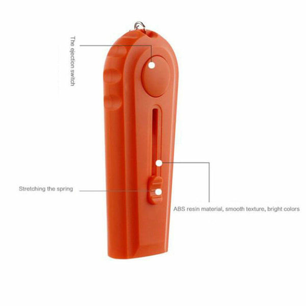 Shooter Flying Gun Bottle Cap Launcher Beer Drink Ring Gift Top Key Opener AU