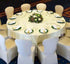 5X Chair Cover Full Seat Covers Spandex Elastic Stretch Banquet Party Wedding AU