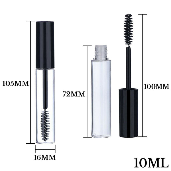 10ML Portable Eyelash Tube Empty Mascara Cream Vial Container Travel Bottles - Lets Party