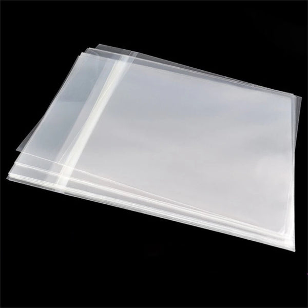 100PCS LP Outer LP Inner Plastic Record Cover Sleeve For Vinyl 12'' Album Sleeve
