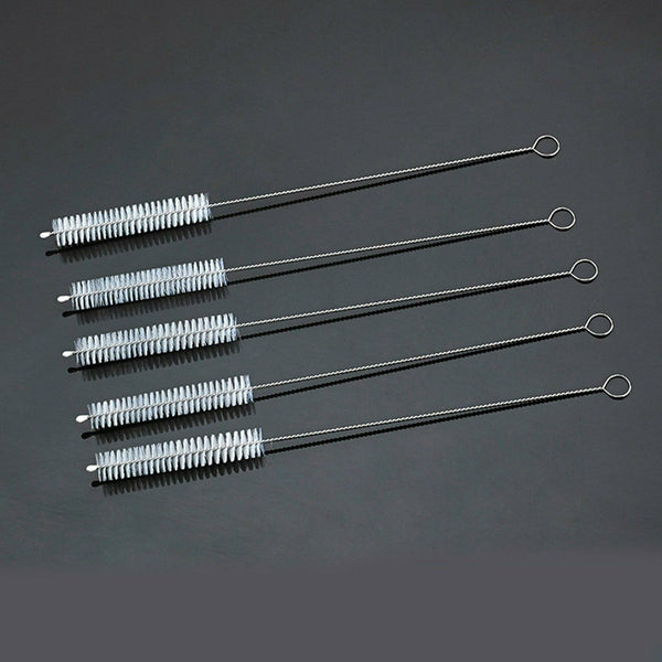 10pcs Stainless Steel Straws Brush Nylon Pipette Cleaning Drinking Straw Pipe - Lets Party