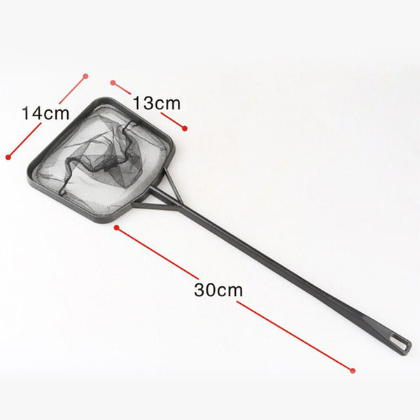 MR5 aquarium tank net Square Portable Fish Long Handle Landing Fishing