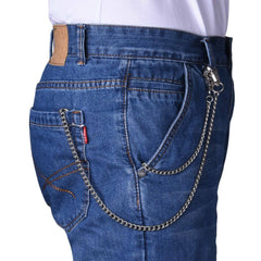 2pcs Mental Key Chain Clip Pants Jeans Hip hop Biker Wallet Chain Belt Jewelry