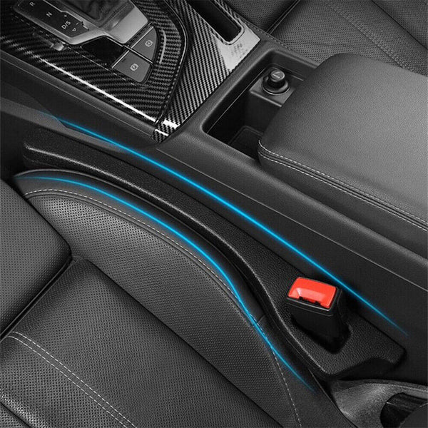 2Pcs Car Seat Gap Filler Spacer Auto PU Universal Soft Holster Blocker Pad AU