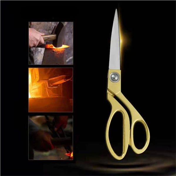 2 Sizes Scissors Tailor Dressmaking Sewing Cutting Trimming Fabric Cutting Shear