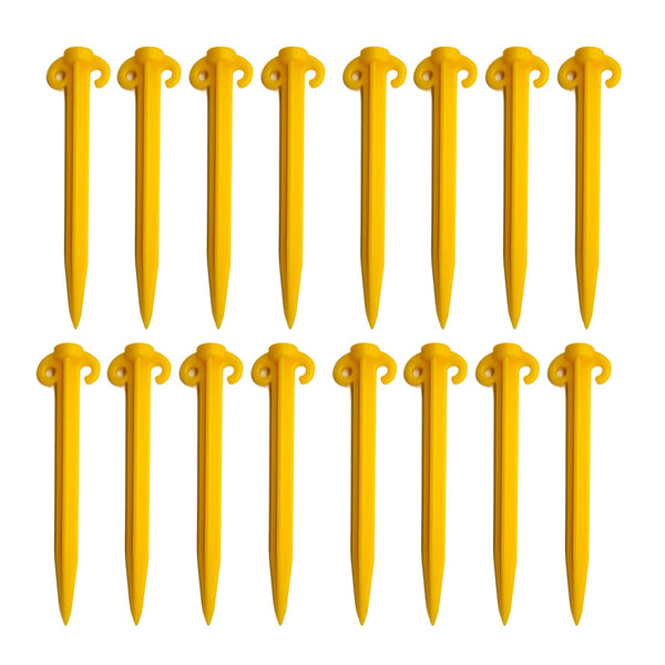 20pcs Tent Pegs Ground Camping Stakes Outdoor Nail 300mm Heavy Duty New AU