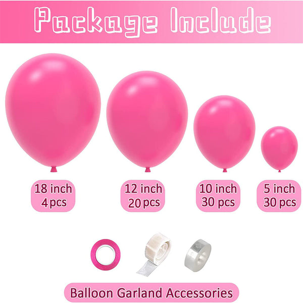 87PCS Balloon Arch Kit Set Birthday Wedding Party Garland Decor Balloons AU NEW