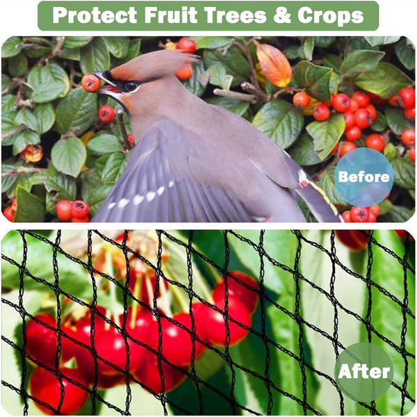 Anti Bird Netting Garden Fruit Tree Pond Protect Cover Pest Mesh Net