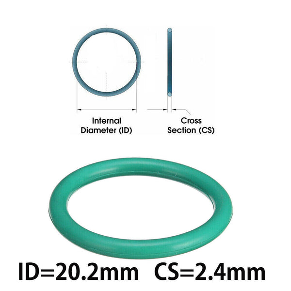 24pcs O-ring for Gel Blaster Plunger Head Gen 8 9 10 ACR/M4A1/SCAR/Vec V2 Oring