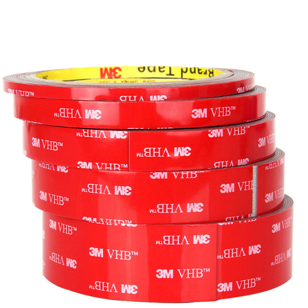 NEW 3M VHB Adhesive Tape Double-sided AU High strength Acrylic Transparent Clear