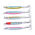 5Pcs Fishing Lure Metal Slice Spoon Spinner Slugs Tackle Mackerel Tailor Lures A