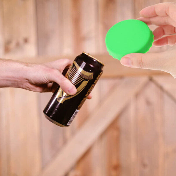 6PCS Silicone Soda Can Saver Lid Soda Can Covers for Beer Can Drink Covers AU