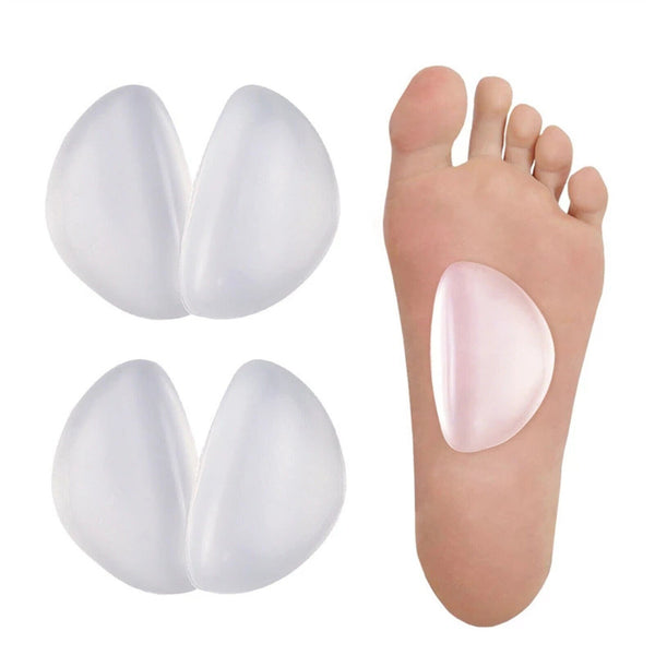 Silicone Gel Arch Support Shoe Inserts Flat Foot Wedge Cushion Pads Pain Relief - Lets Party