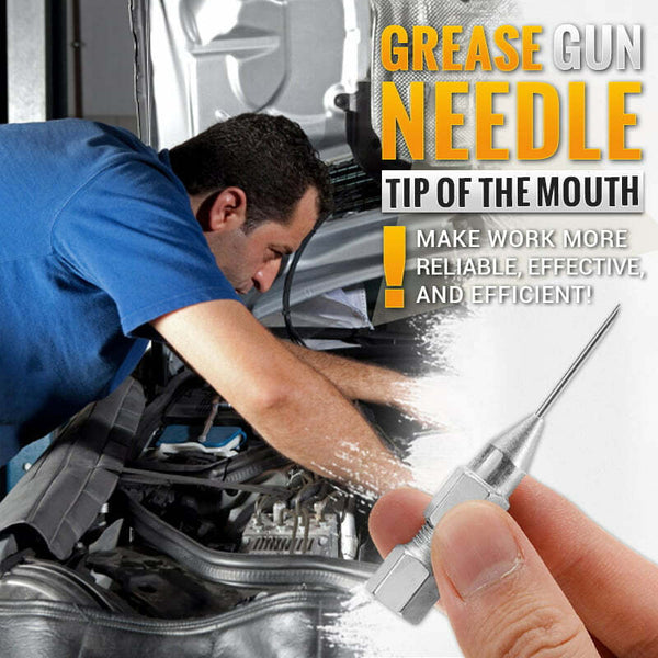 Needle Nose Grease Gun Dispenser Nozzle Adaptor For Hand-operated Grease Gun AU