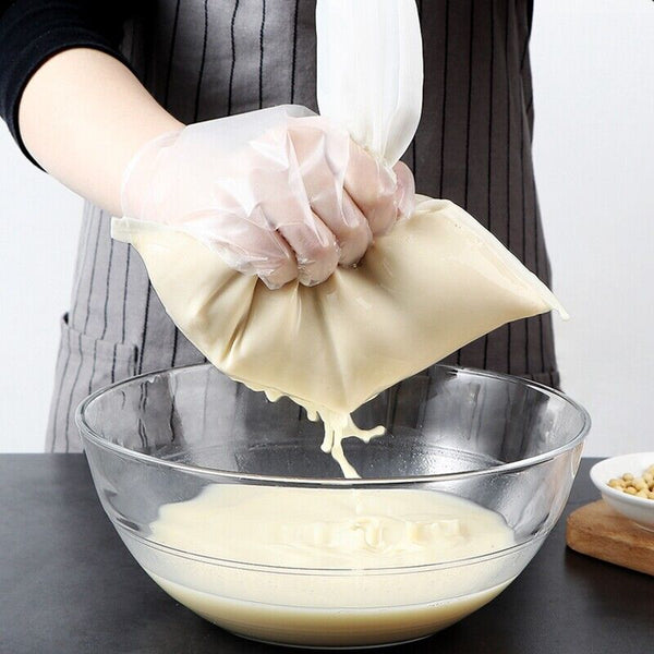 Micron Reusable Nylon Fine 200 Mesh Food Strainer Filter Bag for Nut Milk Coffee
