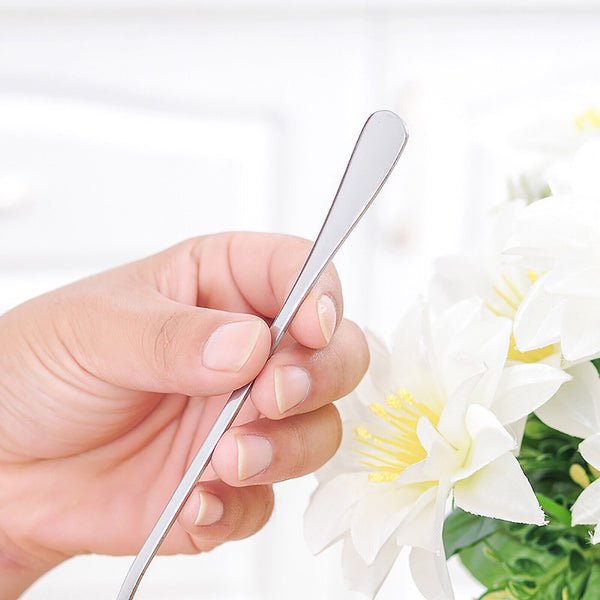 9pcs Long Handled Stainless Steel Coffee Spoon Cold Drink Ice Cream Tea Spoon AU