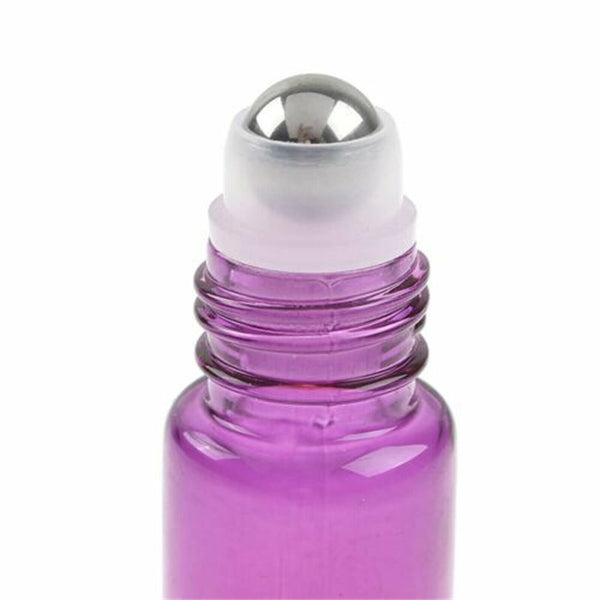 5X 10ML Essential Oils Bottles + Carry Case Holder Storage Travel Bag Felt Pouch