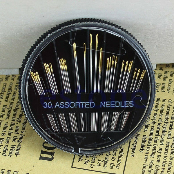 90PCS Assorted Hand Sewing Needles Embroidery Mending Craft Quilt Sew Case AU