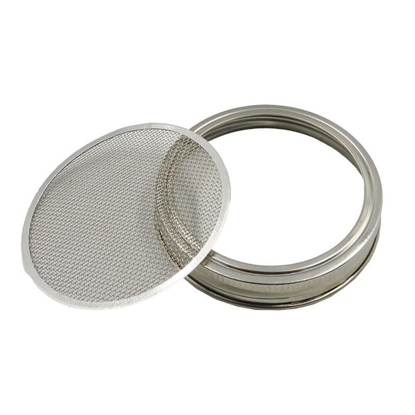 Seed Sprouting Lids Tools Strainer Screen Kits for Wide Mouth Mason Canning Jar
