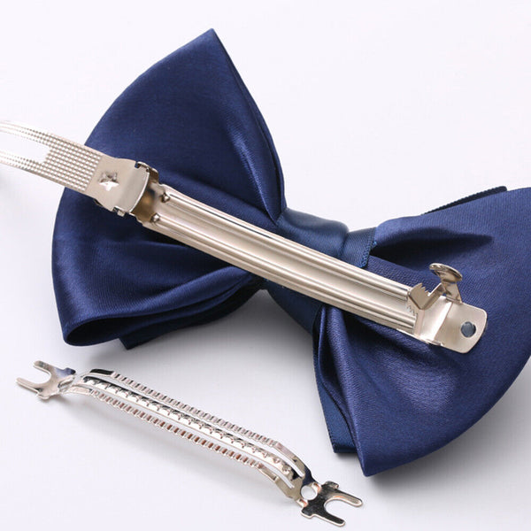 Bowknot Hair Net Accessory Clip Barrette Women Snood Hairnet Bow Bun Cover