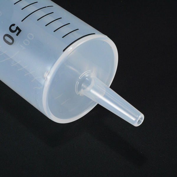 UP 20PCS 200ml Plastic Large Syringe Luer Measuring Nutrient Fit For Lab Kitchen