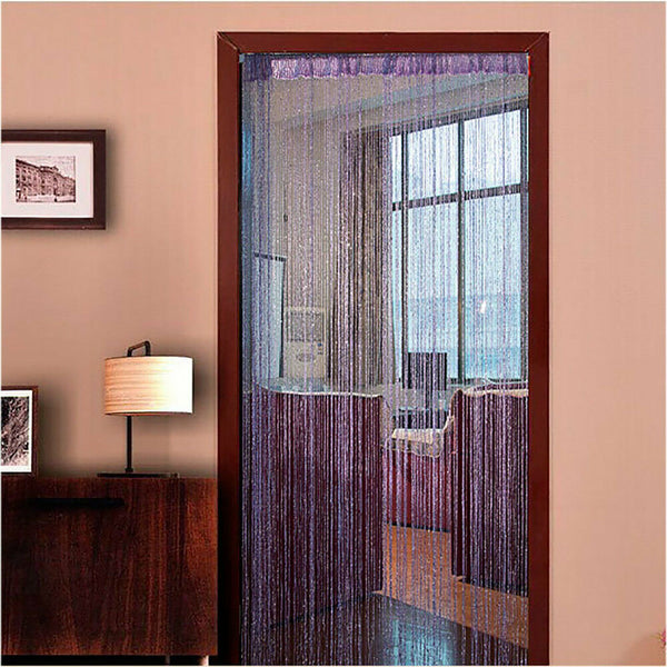 Tassel Decoration Fly Screen Panel Room Door Curtain Divider Window Bead String