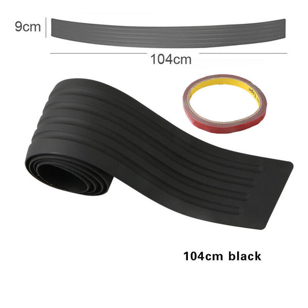 2pcs Car Trunk Rear Edge Protector Rubber Bumper Guard No Scratch Auto Universal
