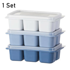 Up 9X Large Ice Cube Tray Mold with Lid Home Kitchen Ice Maker Jelly Tool Mould