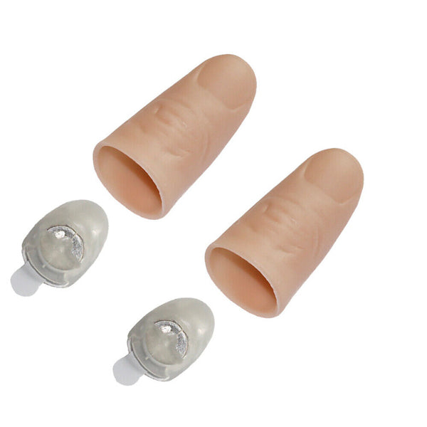 2pcs Tricks Finger Lights Fingers LED GSPG78501x2 Thumb Magic Light Up Props