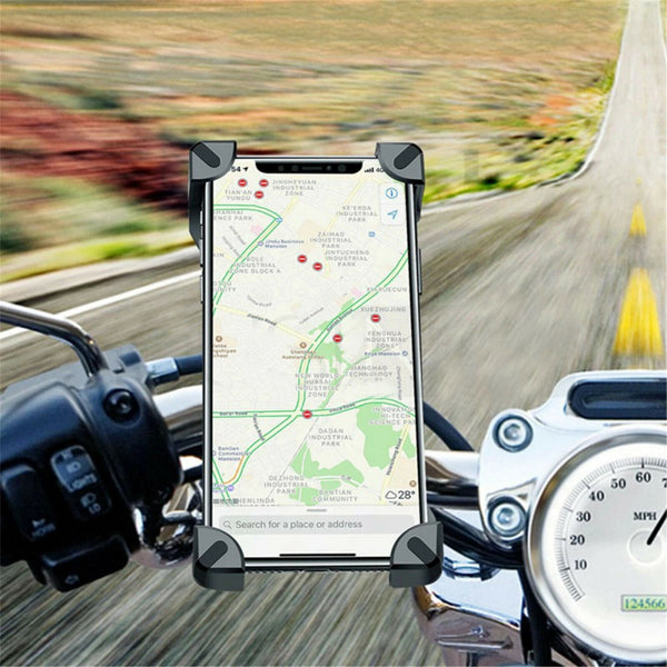 MTB Handlebar Mount Holder Motorcycle Bicycle Bike Stand For Mobile Phone GPS AU