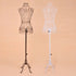 1 Black Female Metal Mannequin Dressmaker Wire Model Adjustable Display Stand AU