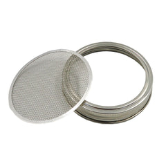 Seed Sprouting Lids Tools Strainer Screen Kits for Wide Mouth Mason Canning Jar