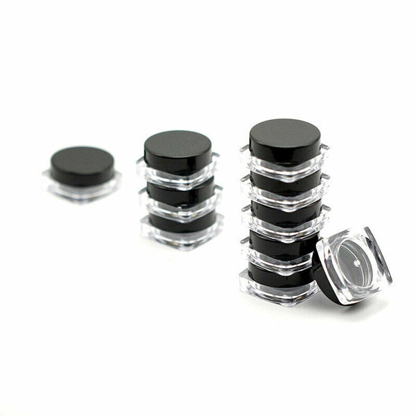 3g Sample Bottle Cosmetic Makeup Jar Pot Face Cream Lip Balm Containers