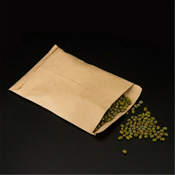 Kraft Paper Seed Packets Garden Home Storage Bags Mini Envelopes 6x11cm