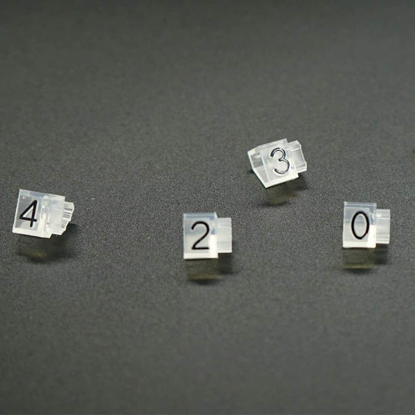10-30Sets Combined Price Tag Dollar Number Digit Cubes For Counter Price Display