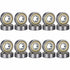 Fits 608ZZ Ball Bearing ABEC-7 For Skateboard 3D Printer RepRap Wheels