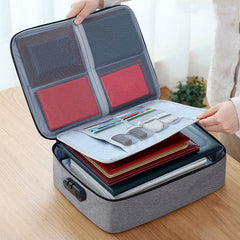 Document Bag – Lockable Storage Pouch Case with Zipper