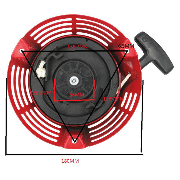 RECOIL PULL START STARTER GXV160 HRU196 HRU216 GXV140 FOR HONDA ENGINE LAWNMOWER