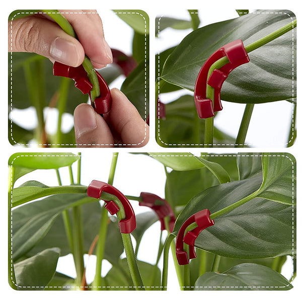 20PCS 90 Degree Plant Bender Plants Shape Potted Clamp For Low Stress Training