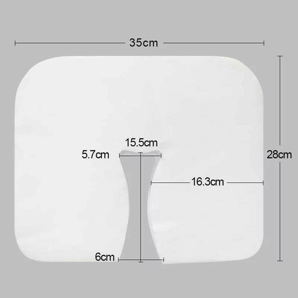 Disposable Cushion Circle Cover Massage Table Fitted Head Face Rest AU