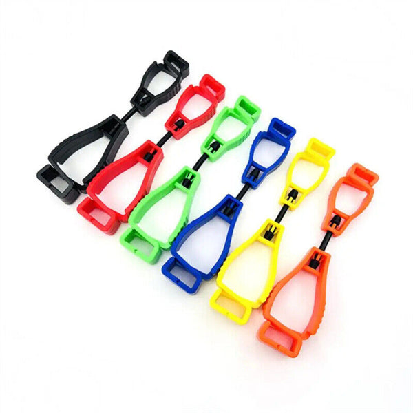 UP30X Interlock Glove Clip Holder Guard Safety Carabiner Hook Work Clamp Grabber