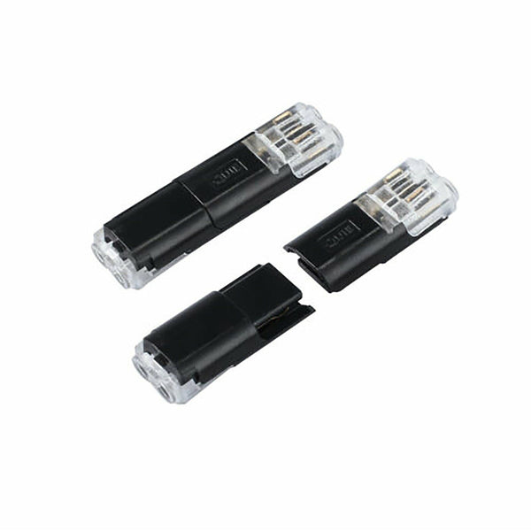 Double-Wire Plug-in Connector with Locking Buckle Easy Safe Splicing