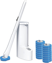 Disposable Toilet Brush – Flushable Refill Head Cleaning Set