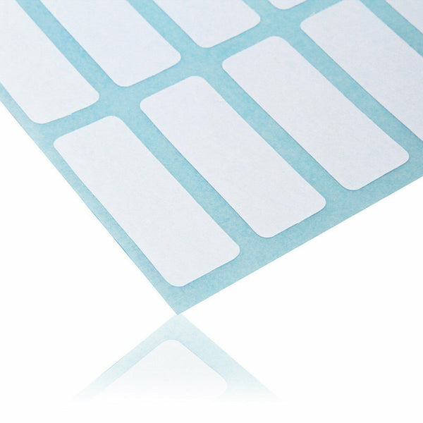 336pcs Self Adhesive Sticky White Blank Label Stickers Note Tag Craft 13x38mm AU