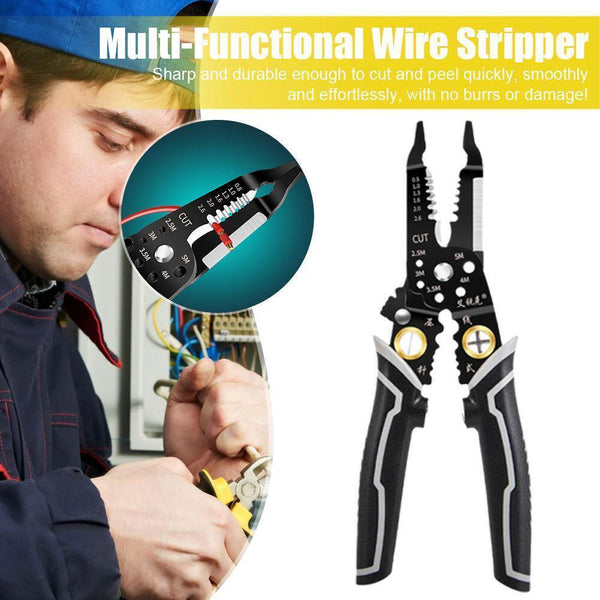 Multi-Function Wire Cutter Wire Crimper Cable Stripper Hand Tool Wiring Tools AU