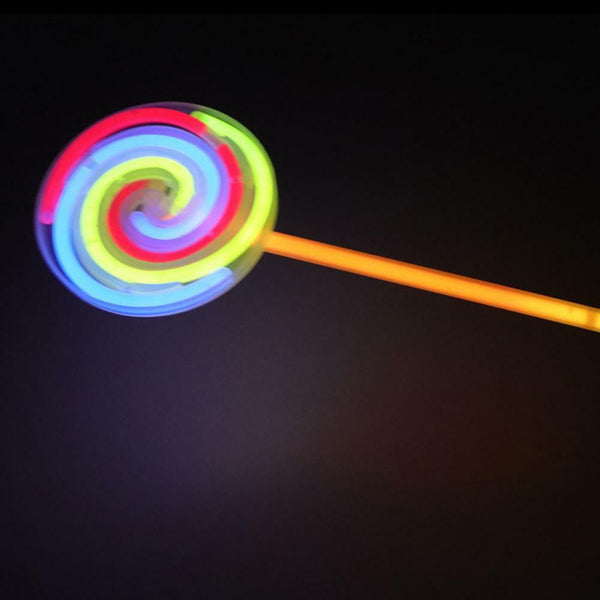 Lollipop Glow Sticks Fluorescent light Magic Wand Luminous Party Children's toys