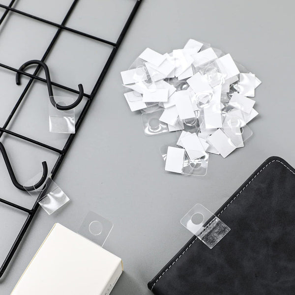 Clear Hang Tab With Adhesive Hook Hole Style Hang Sell Stock Shop Retail